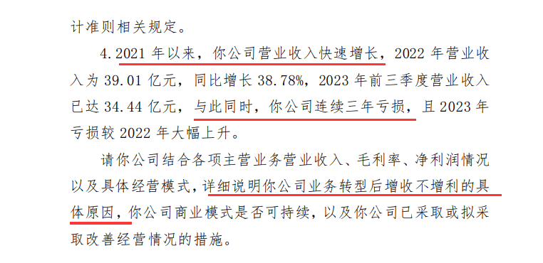 连续5年亏损 *ST炼石收到深交所年报问询函
